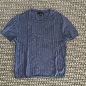 J. Crew Ribbed Knit Top